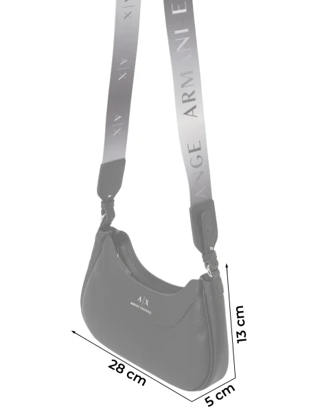 Ročna torba Armani Exchange Nero črna