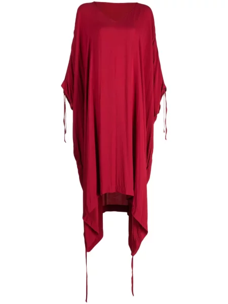 Rochie maxi Isaac Sellam Experience drapată de costum roșu