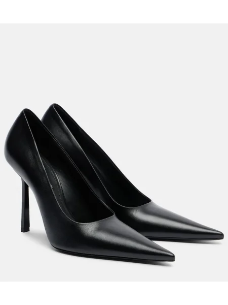 Pantofi cu toc Victoria Beckham din piele negru