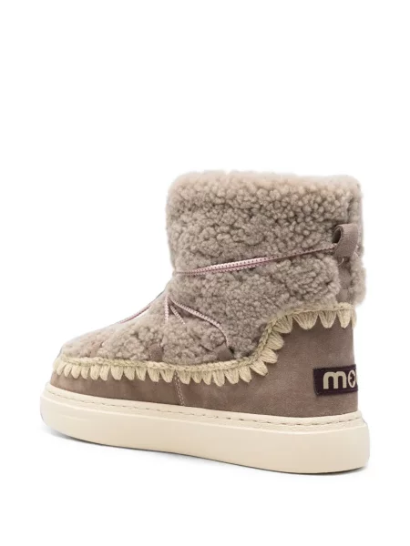 Cizme scurte Mou din piele de oaie