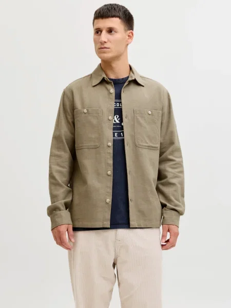 JACK & JONES Cămașă JPRBLUrayle' kaki