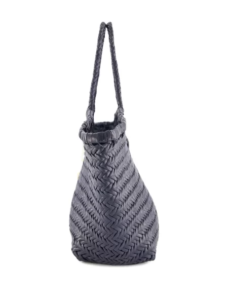Geantă shopper Dragon Diffusion din piele albastru