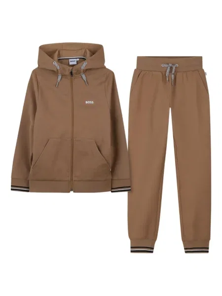 Komplet dresowy dziecięcy Bosswear brązowy