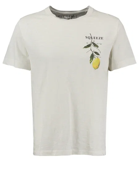 Key Largo Tricou CITRUS TREE crem / mai multe culori