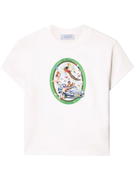Tricou Off-white alb
