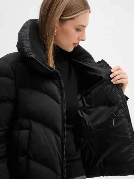 Пухова куртка Hetrego INARA зимова oversize чорний