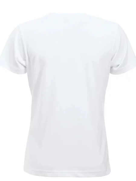 Clique New Classic-T – Klasyczny t-shirt z ringspun cotton – white biała