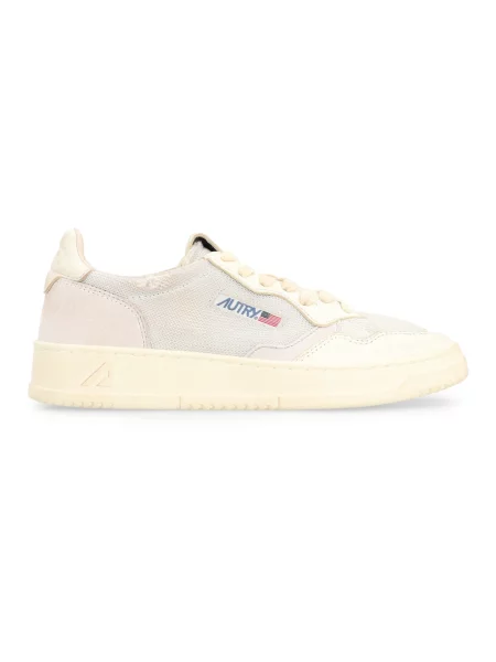 Sneakersy Autry zamszowe retro beżowe