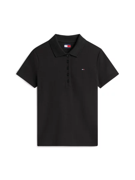 Tommy Jeans Tricou ESSENTIAL' negru