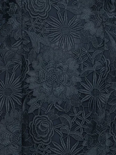 Rochie mini Rotate Birger Christensen din dantelă de costum albastru