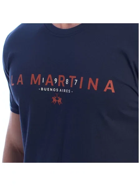 Tricou La Martina albastru