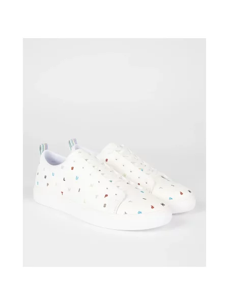Sneakersy Ps By Paul Smith skórzane białe