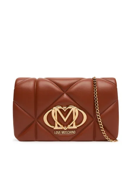 Geantă Love Moschino maro