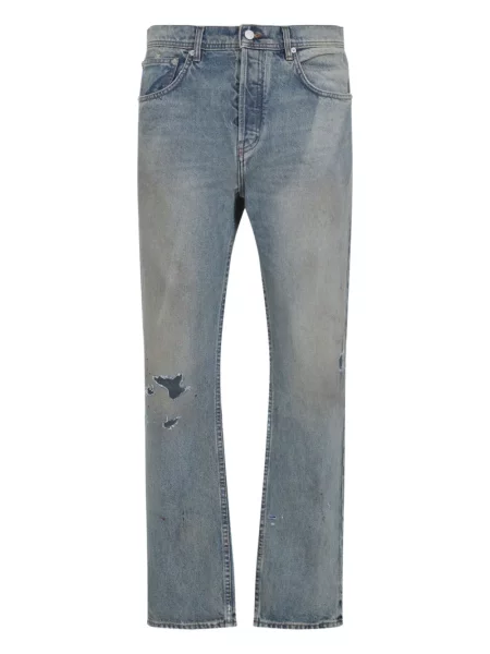 Jeansy Enfants Riches Deprimes z przetarciami niebieskie