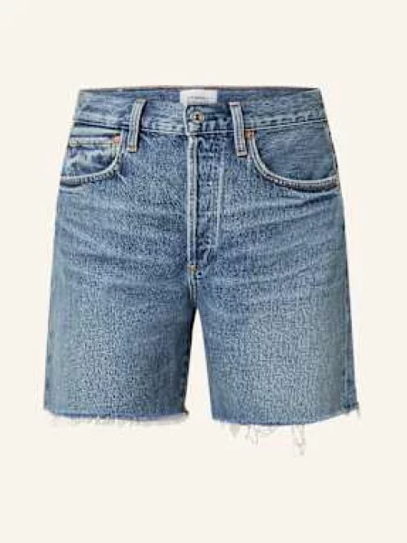 Citizens Of Humanity Szorty Jeansowe Marlow grau czarne