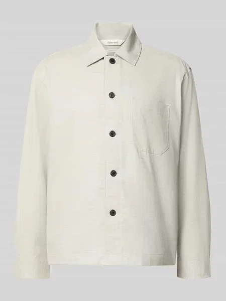 Koszula wierzchnia o kroju relaxed fit z czystej bawełny model HENRY' Selected Homme
