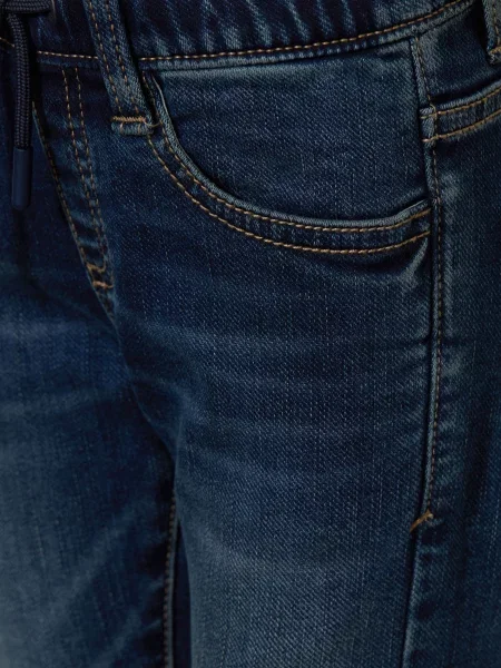 S.Oliver Red Jeansy Termiczne O Kroju Regular Fit blau czerwone