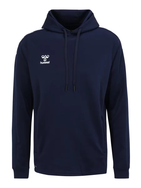 Hummel Hanorac sport / albastru noapte alb