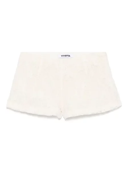 Pantaloni scurți Vivetta din dantelă