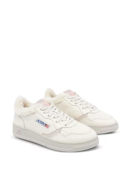 Szőrös sneaker Autry fehér