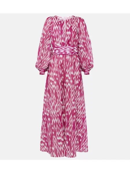 Rochie maxi Eres de costum roz