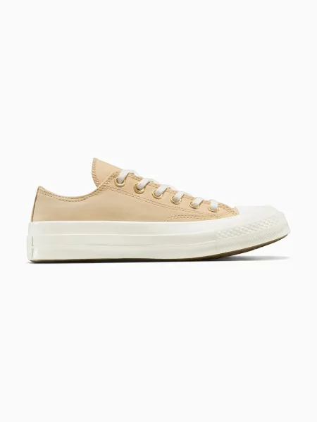 Ниски кецове Converse Chuck 70 бежово