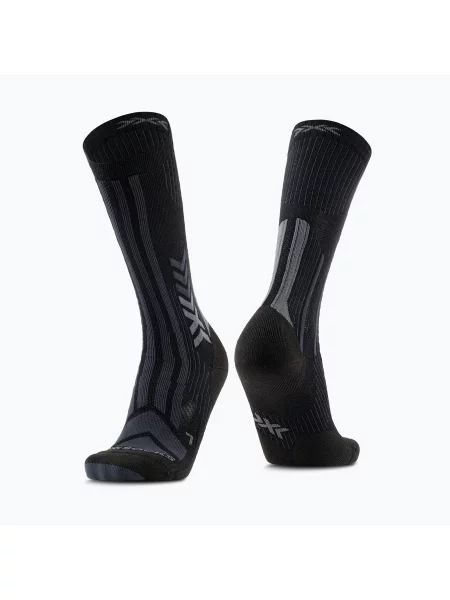 Șosete pentru bărbați X-Socks Trekking Perform Merino Crew black/charcoal negru