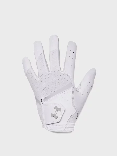 Шкіряні гольф рукавички Under Armour білі