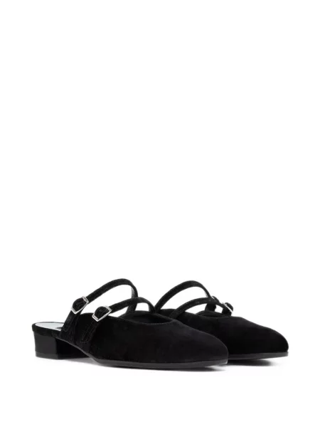 Papuci tip mules Carel Paris negru