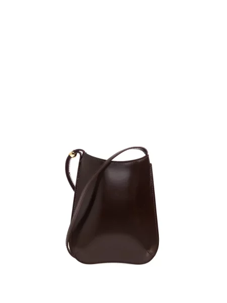 Geanta de piele Jacquemus din piele maro