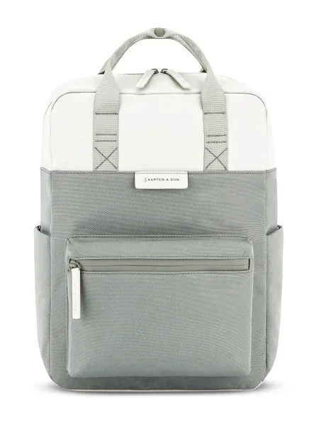 Kapten & Son Rucsac Bergen Pro deschis / verde pastel bej