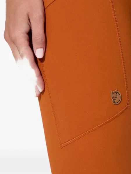 Leggings Fjallraven portocaliu