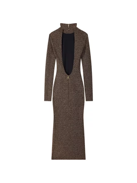 Lung rochie midi Patrizia Pepe maro