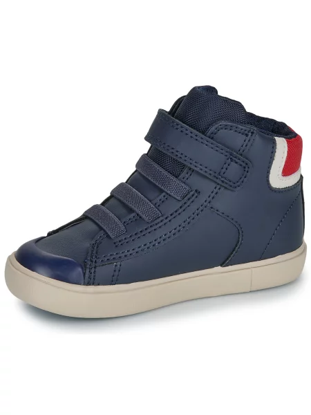 Boty Geox B GISLI BOY modré