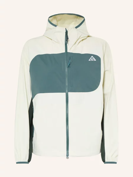 Nike Funkční Bunda Acg Five Towers světle / tmavě / petrolejová zelená