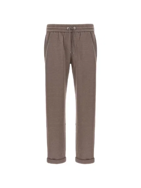 Pantaloni Brunello Cucinelli maro