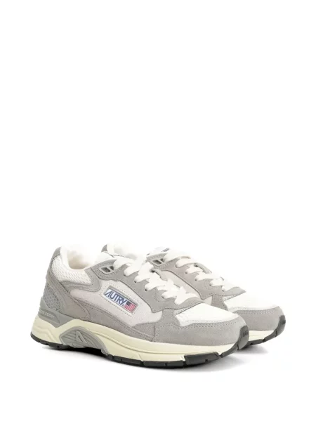 Sneakerși Autry din piele de căprioară gri