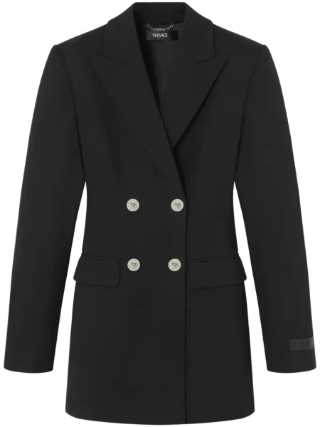 Rochie Versace de lână de costum negru