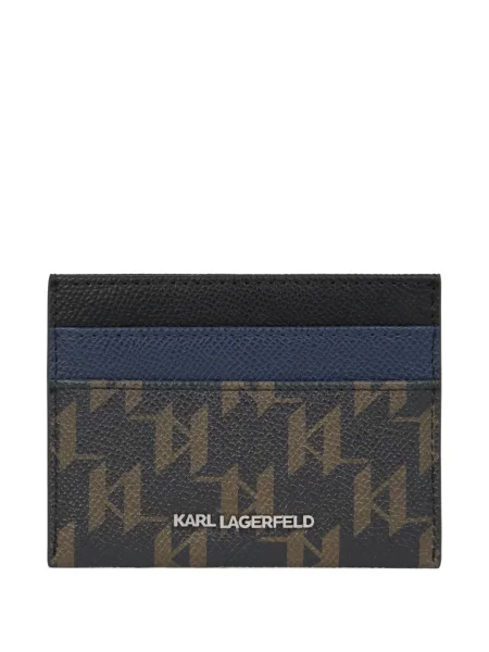 Portofel Karl Lagerfeld cu imagine maro