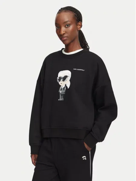KARL LAGERFELD Hanorac negru