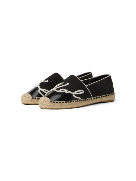 Karl Lagerfeld Espadrilky KAMINI SLIP ON černá