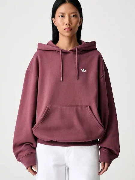 Adidas Originals hanorac cu glugă pentru femei Essentials roz