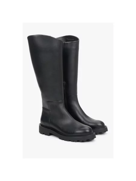 Чоботи демісезонні Estro чорні