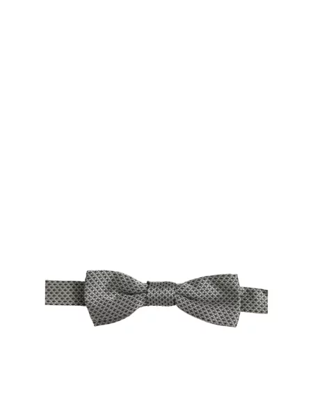 Krawat Dolce And Gabbana żakardowy szary