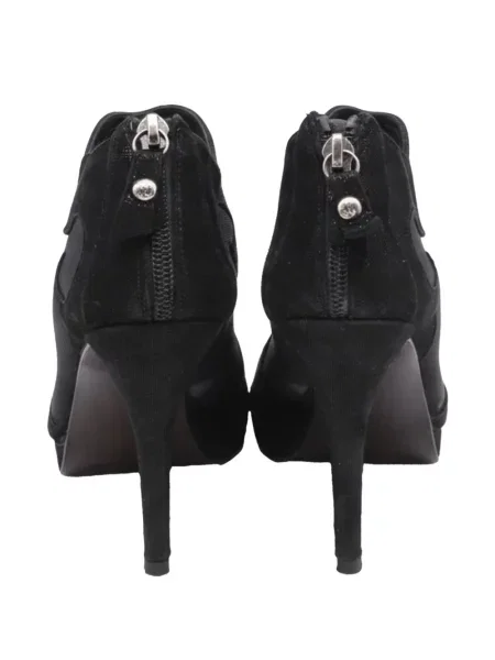 Cizme scurte Stuart Weitzman din piele negru