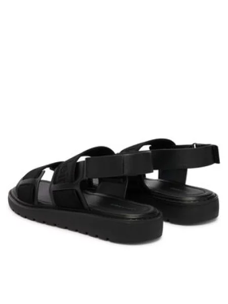Sandali Calvin Klein Sq Molded Sandal Webb črna