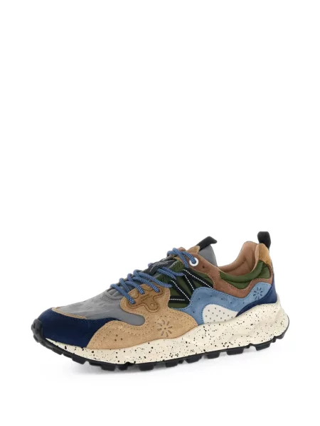 Szarvasbőr virágos sneaker Flower Mountain