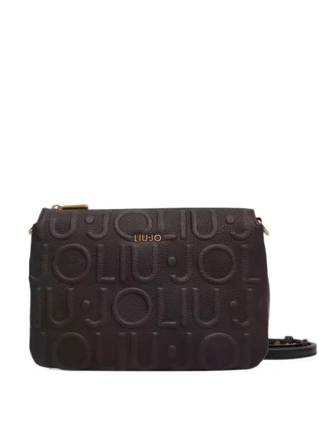 Geanta crossbody Liu Jo cu autograf maro