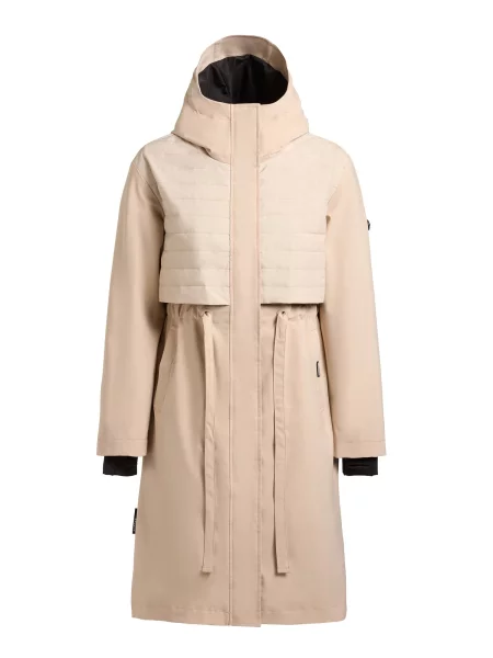 Khujo Palton de primăvară-toamnă Elsa nisipiu