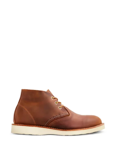 Δερμάτινα επίσημα μποτάκια Red Wing Shoes κόκκινο